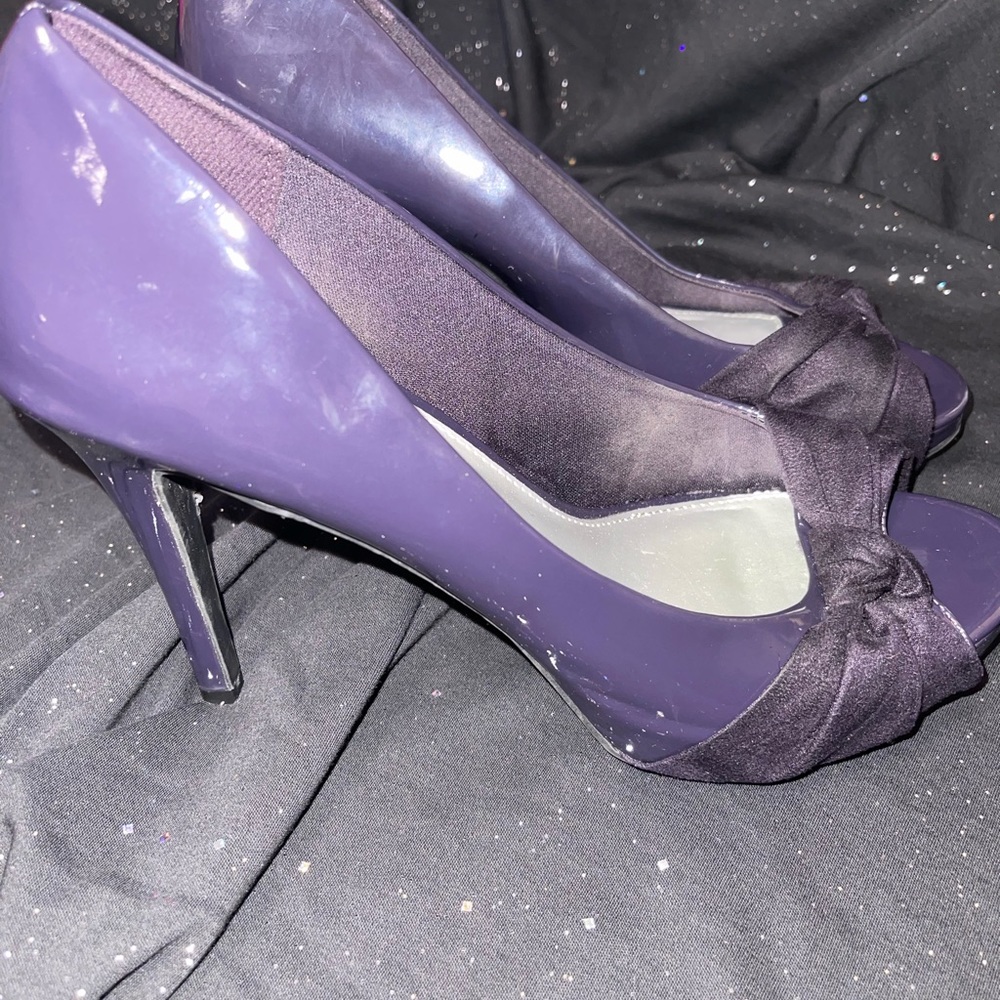 Purple High Heels